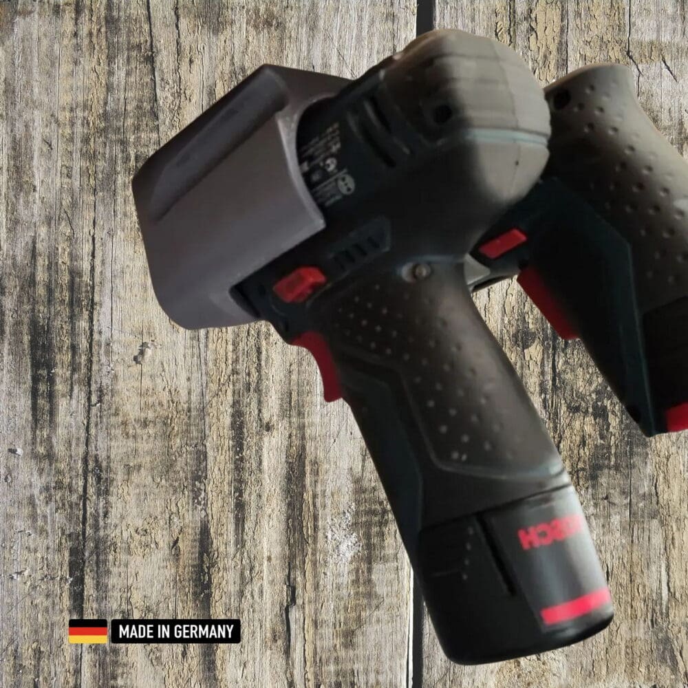 halterung für bosch gsr 10.8/12v bohrschrauber / wandhalterung untertisch