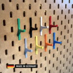 5x starke haken für skadis lochplatte ikea 5er set / farbauswahl