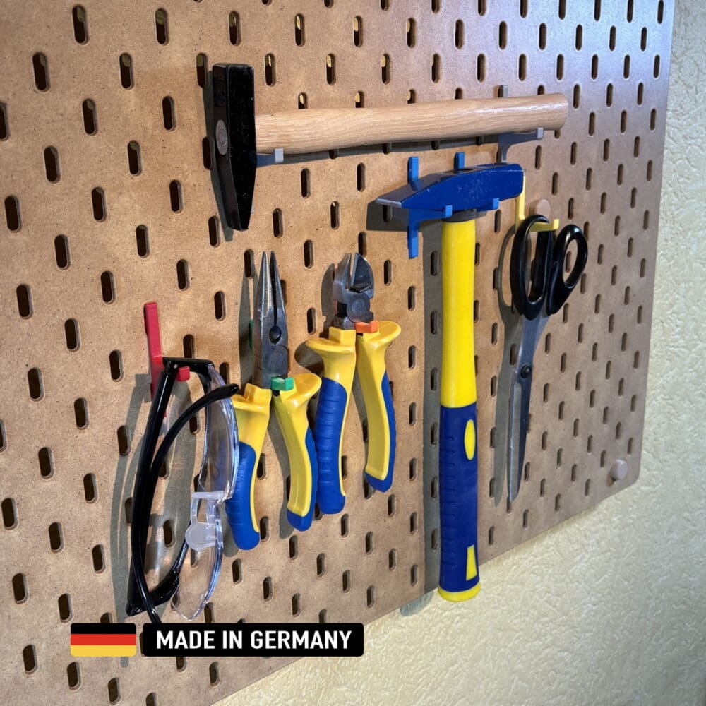 5x starke haken für skadis lochplatte ikea 5er set / farbauswahl