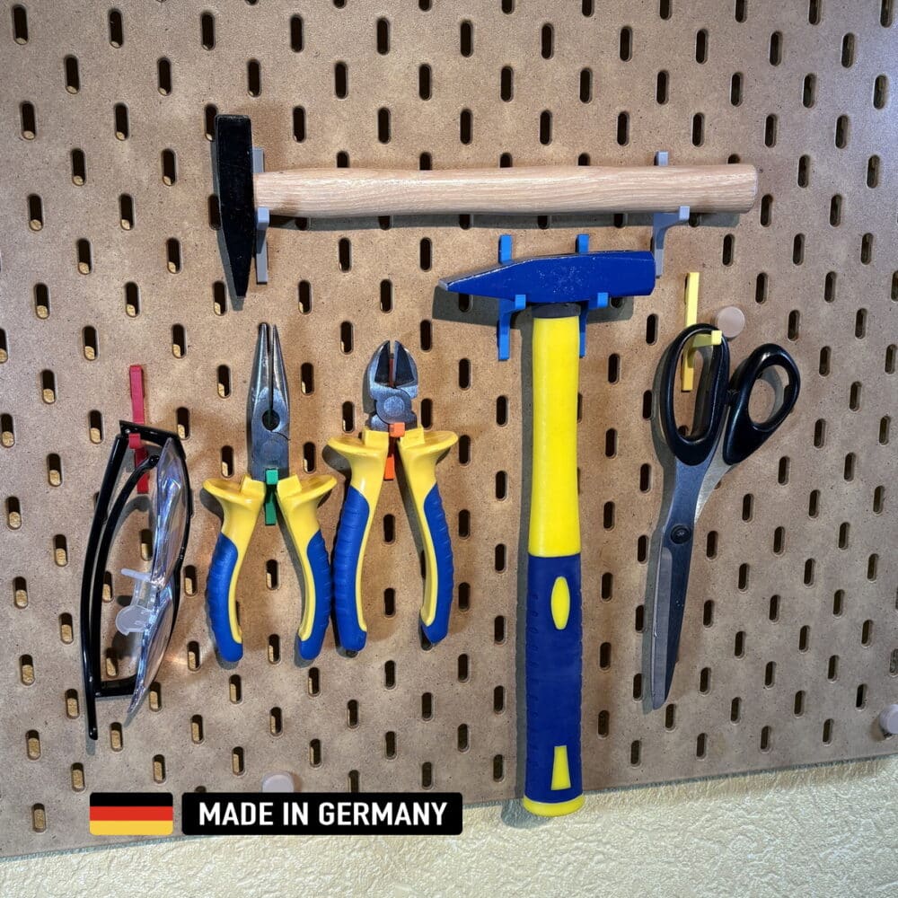 5x starke haken für skadis lochplatte ikea 5er set / farbauswahl