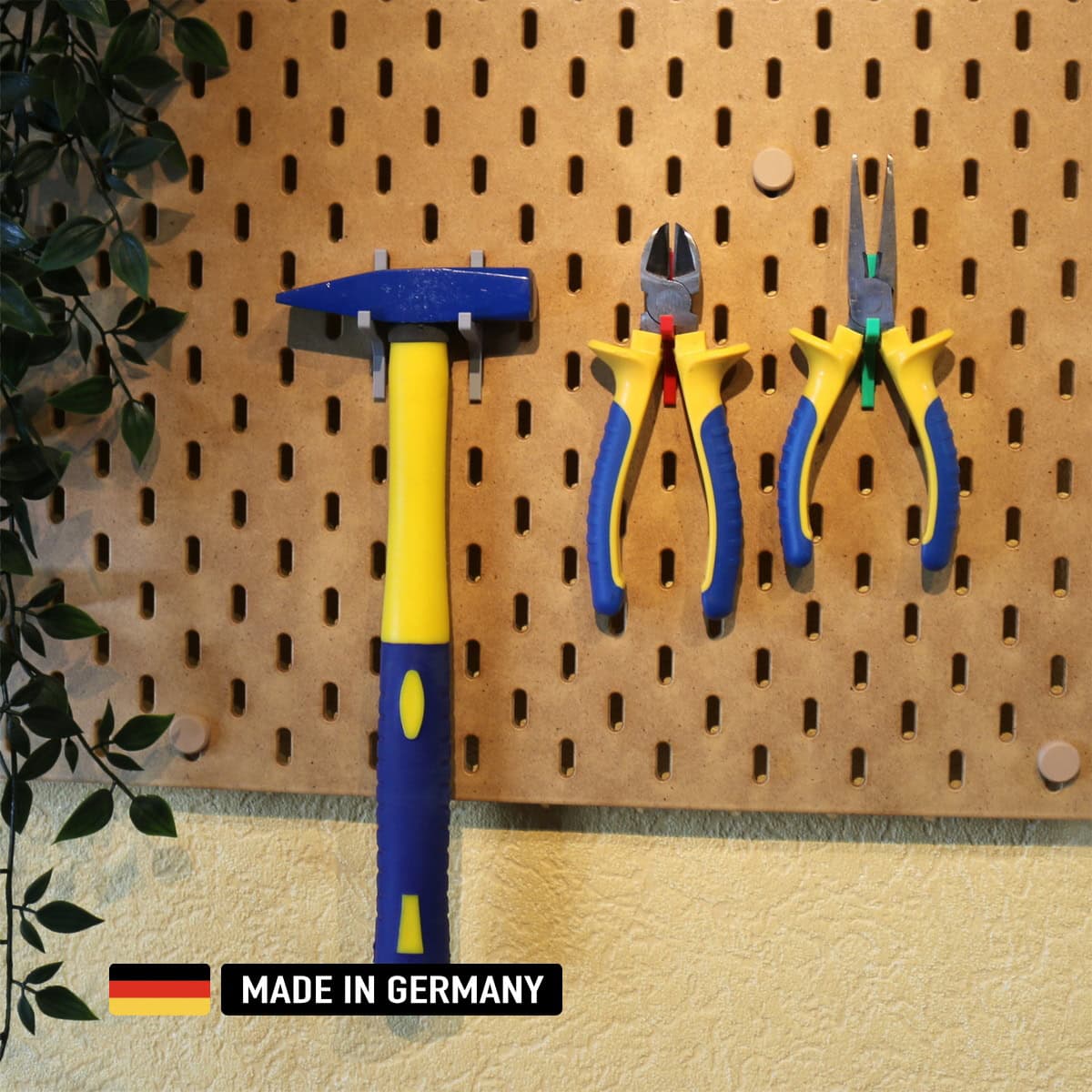 5x starke haken für skadis lochplatte ikea 5er set / farbauswahl