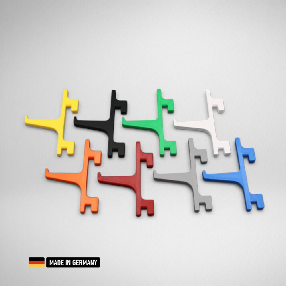 5x starke haken für skadis lochplatte ikea 5er set / farbauswahl