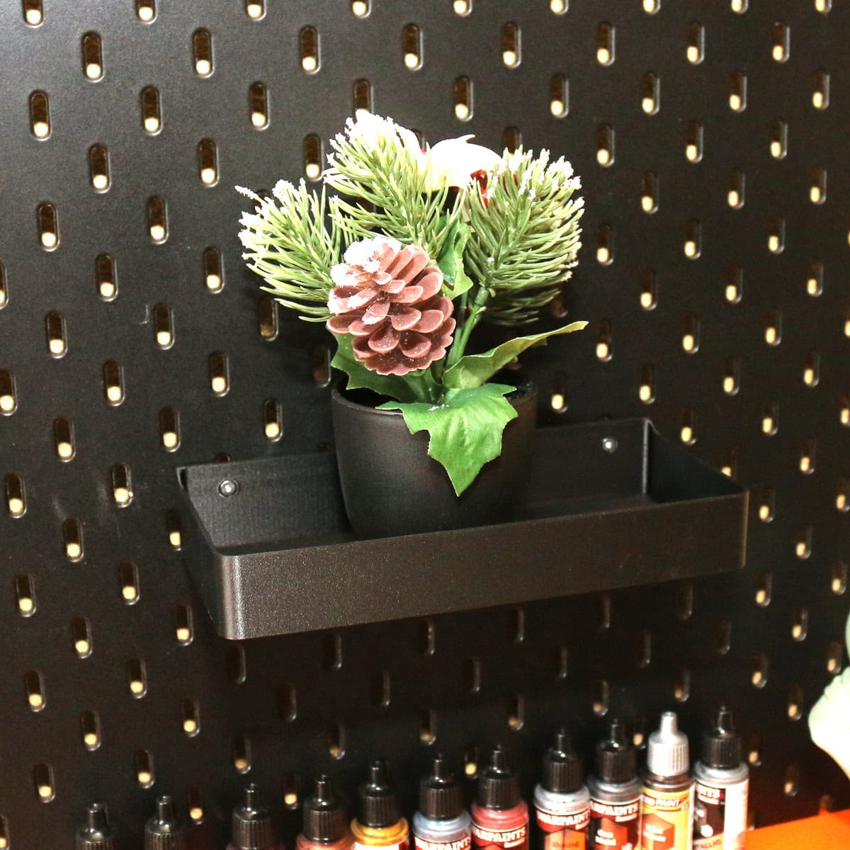 ablage benny für ikea skadis kohlefaserverstärkt 200x90x35mm