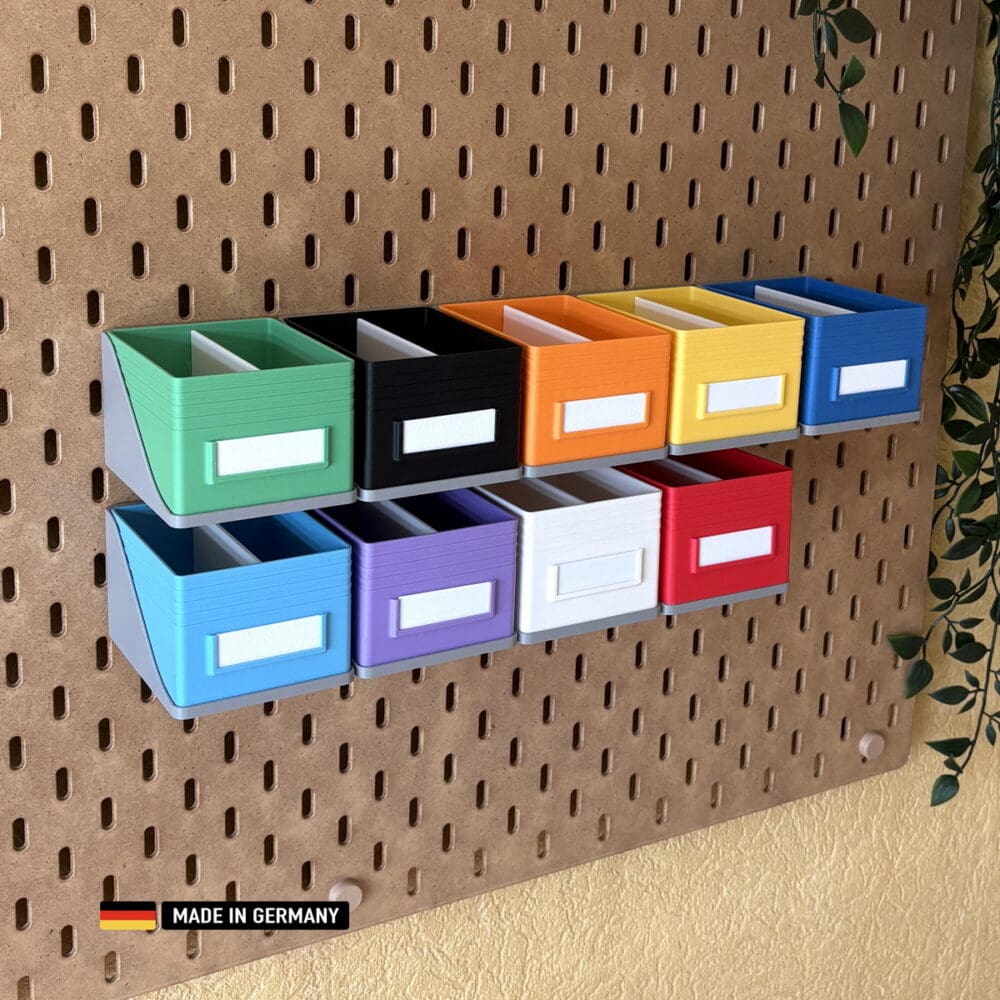 5x starke haken für skadis lochplatte ikea 5er set / farbauswahl (kopie)