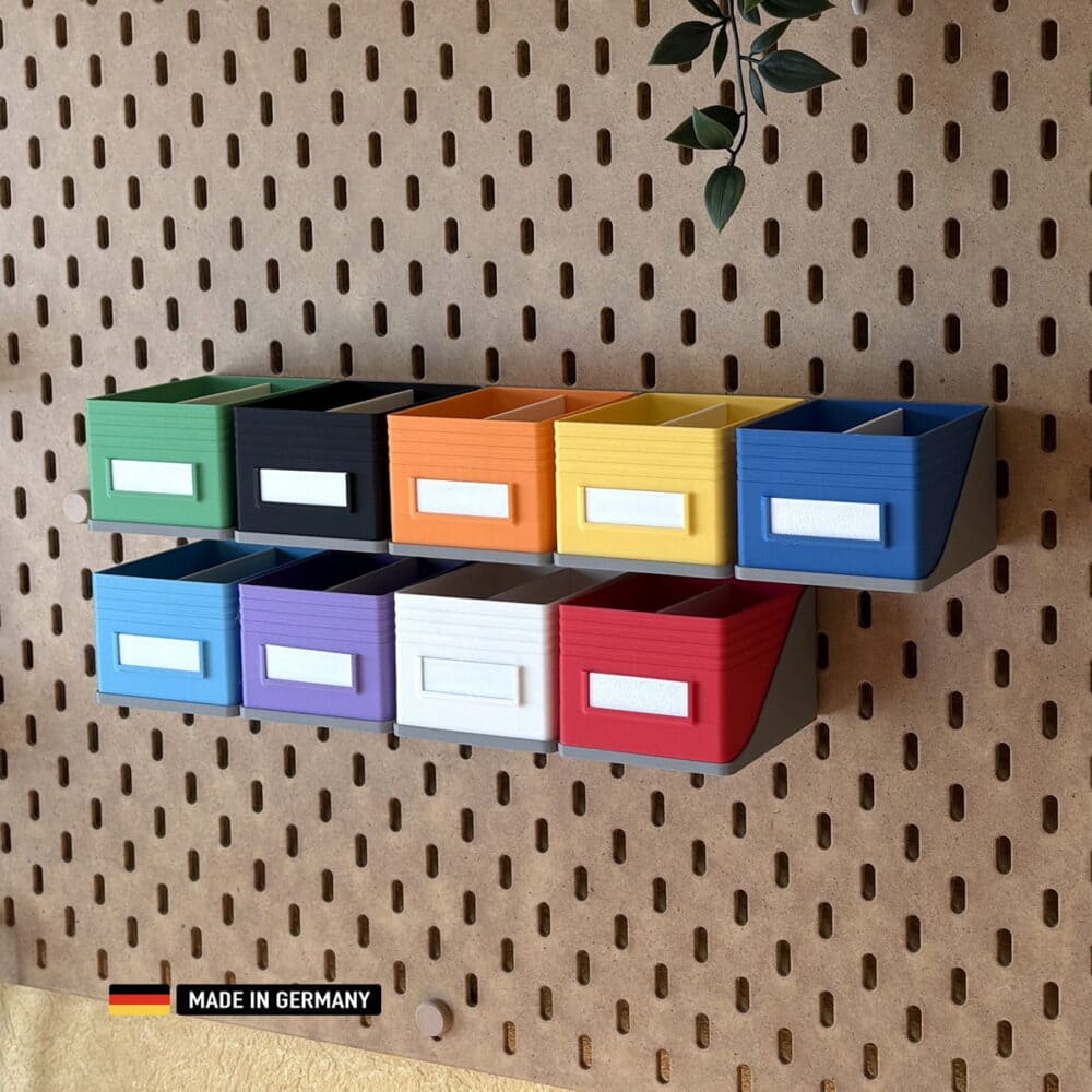 5x starke haken für skadis lochplatte ikea 5er set / farbauswahl (kopie)