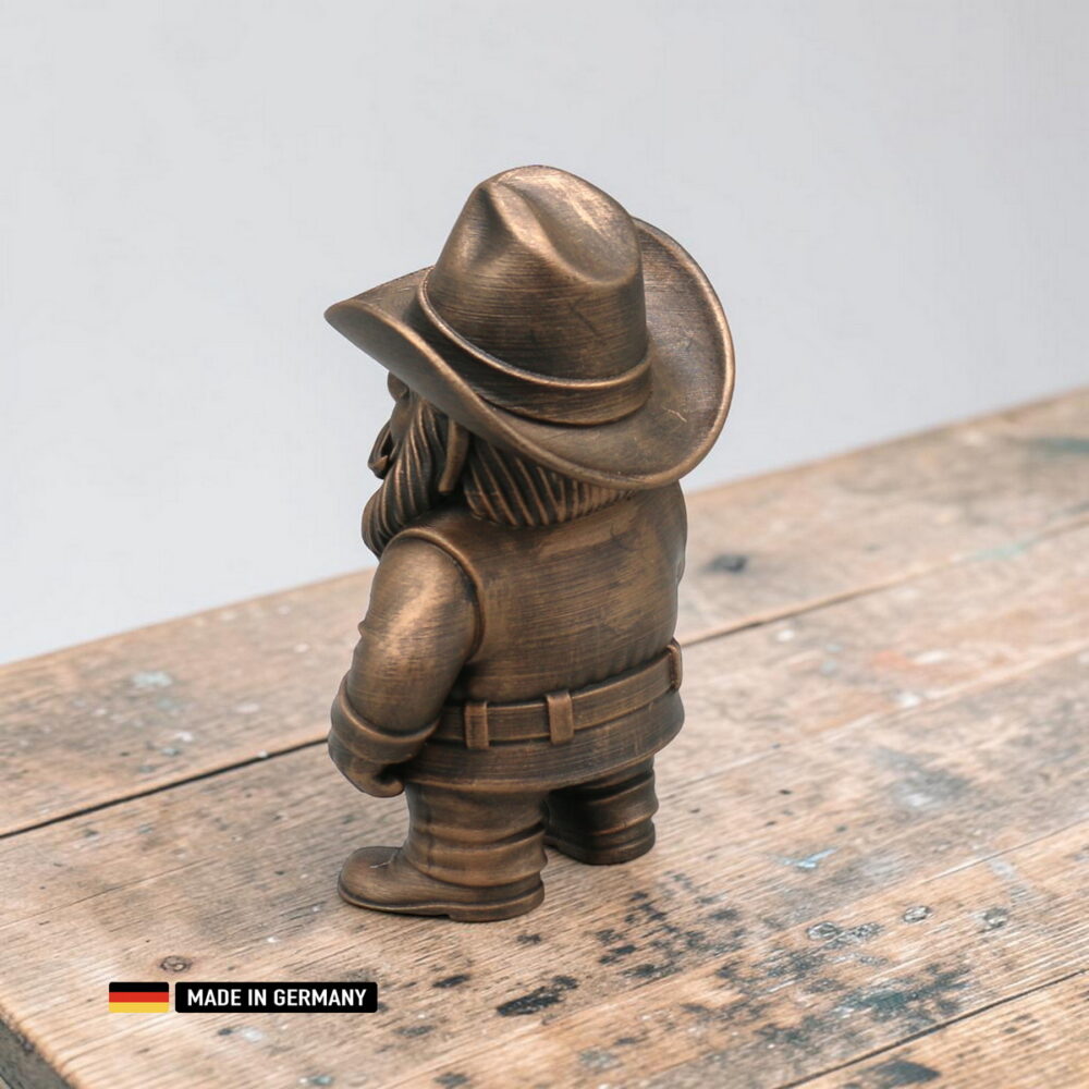 cowboy gnom figur sheriff zwerg revolverheld brushes