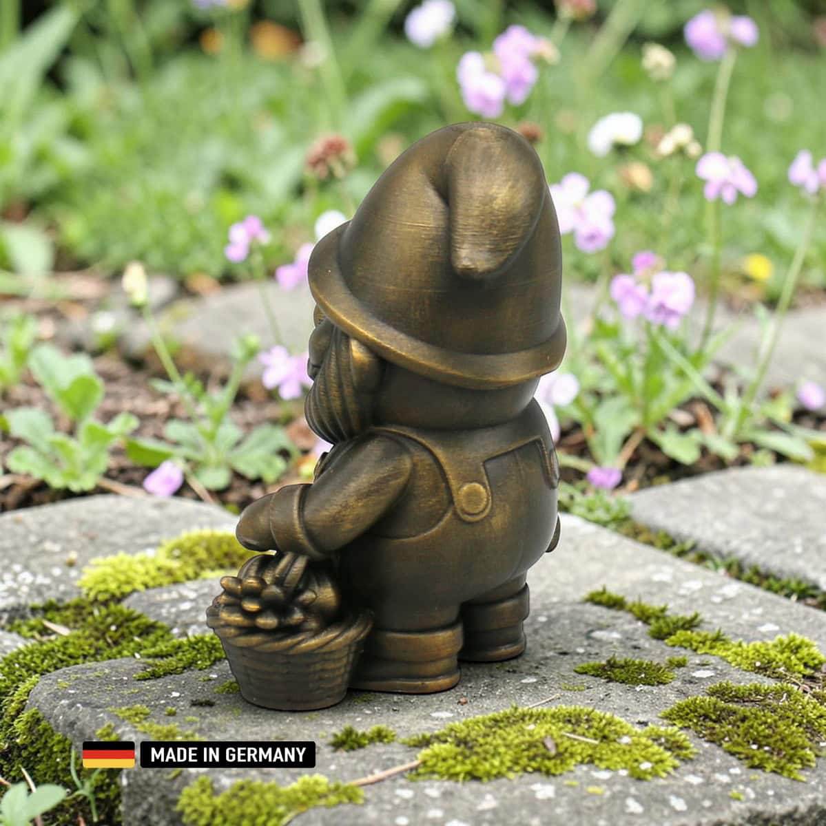 erntegnom bauer finn – dekofigur für garten & fensterbank