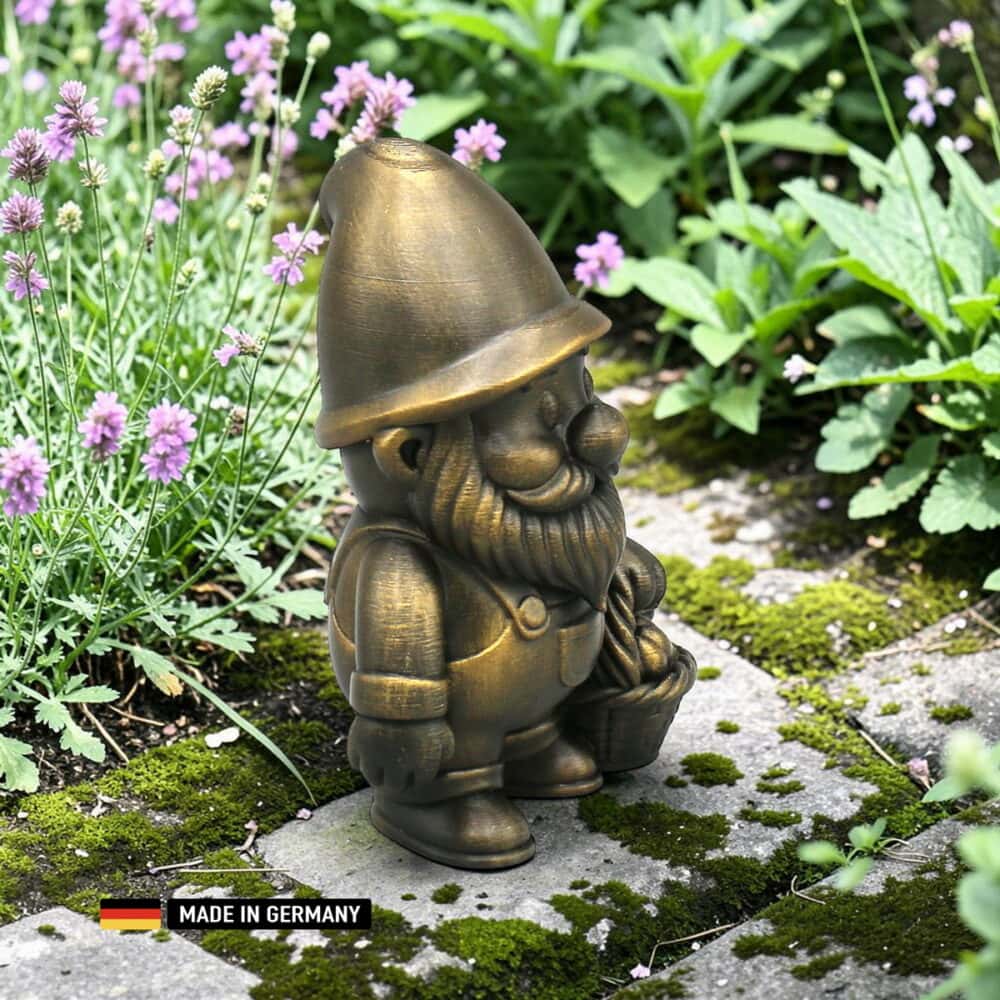 erntegnom bauer finn – dekofigur für garten & fensterbank