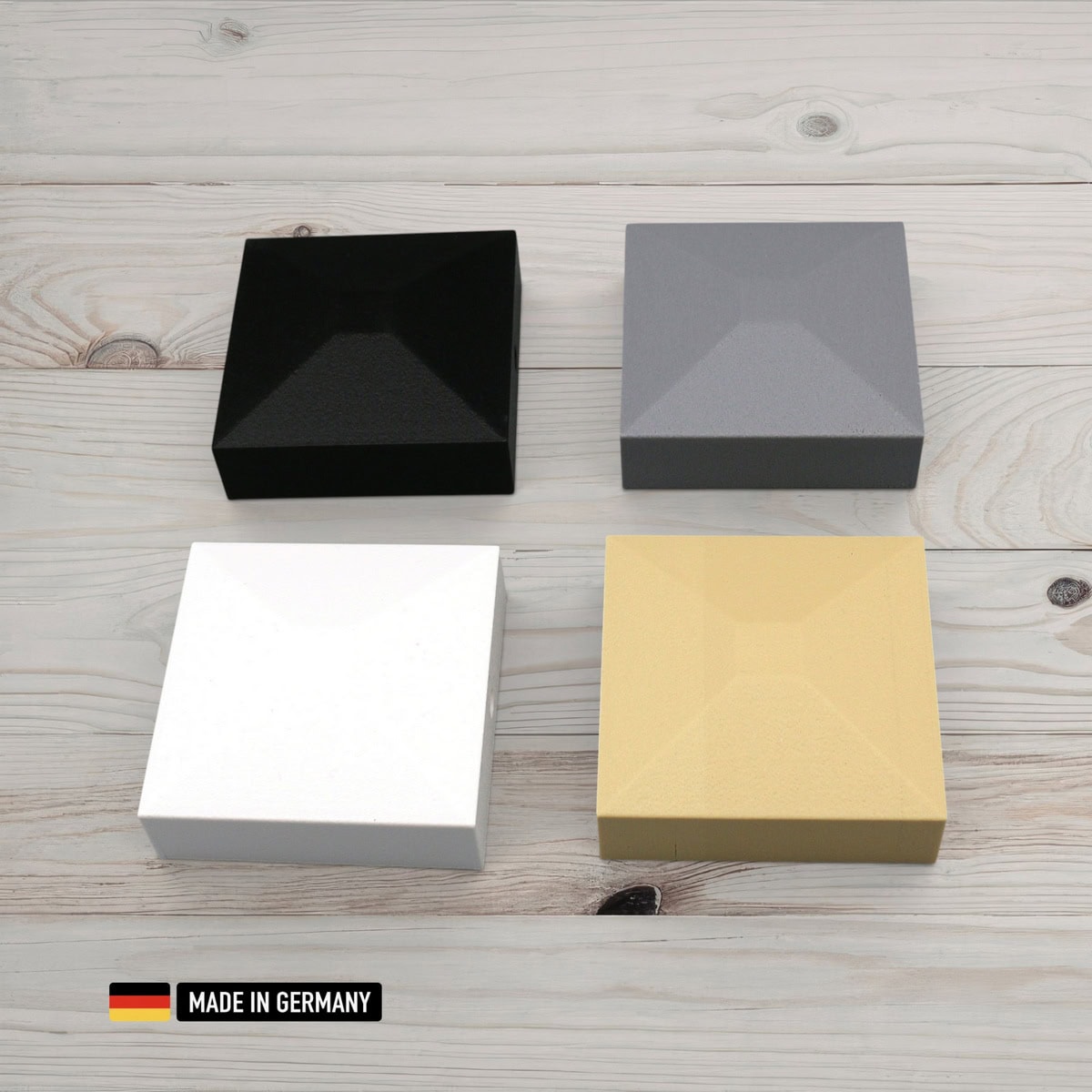 pfostenkappe kunststoff pfosten abdeckung universal, verschiedene größen und farben
