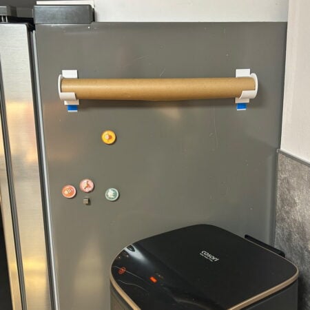rollenhalter für folien und küchenrollen alufolie klarsichtfolie backpapier halterung glasfaserverstärkt