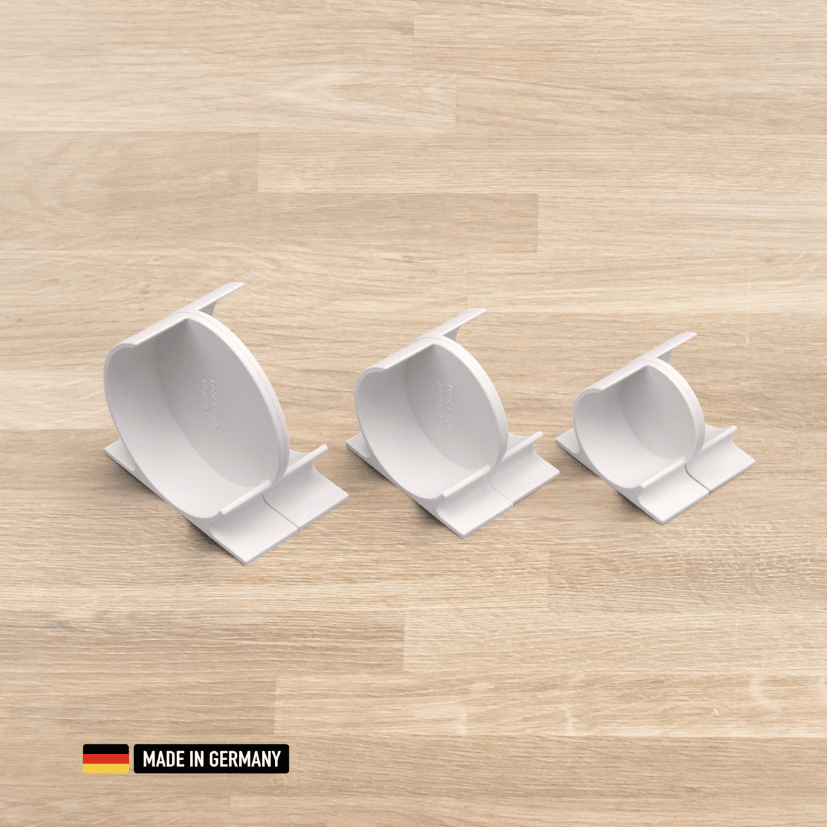 rollenhalter für folien und küchenrollen alufolie klarsichtfolie backpapier halterung glasfaserverstärkt