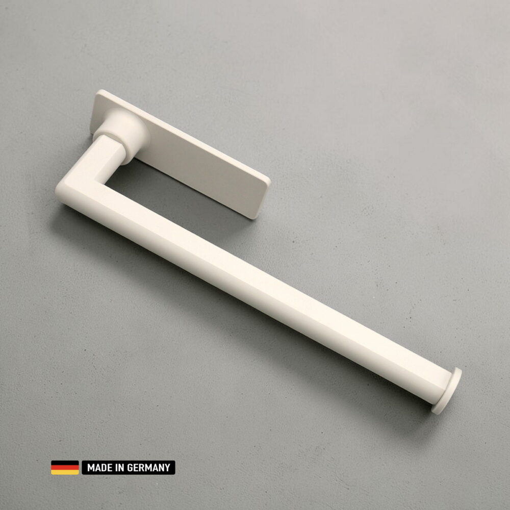 küchenrollenhalter zum kleben – premium wandhalter ohne bohren in hell beige