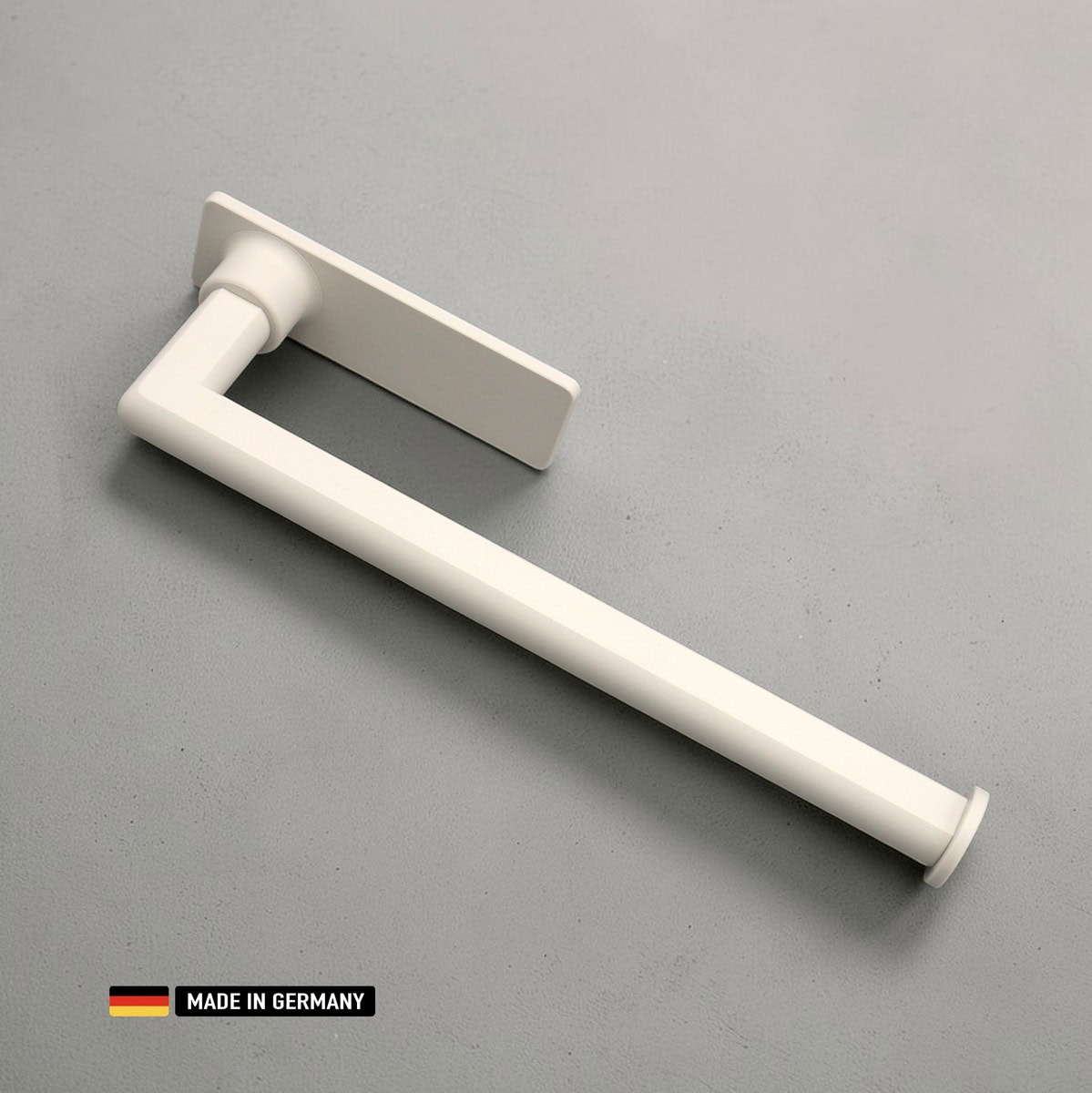küchenrollenhalter zum kleben – premium wandhalter ohne bohren in hell beige