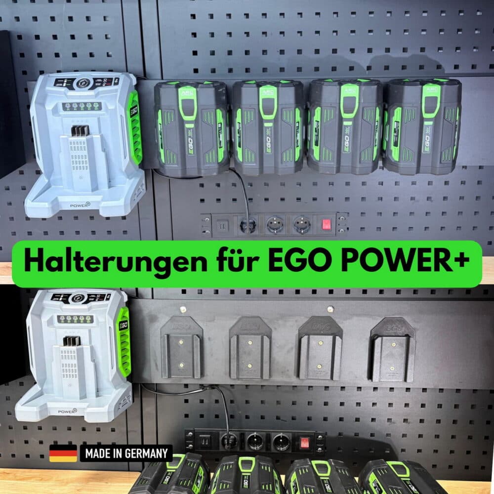 wandhalterung für ego power+ 56v akku extra stark, glasfaserverstärkt