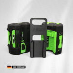 tragegriff für ego power+ 56v akkus doppelpack – transport & aufbewahrung extra stark glasfaserverstärkt batteriegriff