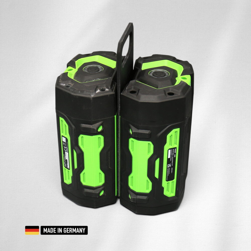 tragegriff für ego power+ 56v akkus doppelpack – transport & aufbewahrung extra stark glasfaserverstärkt batteriegriff