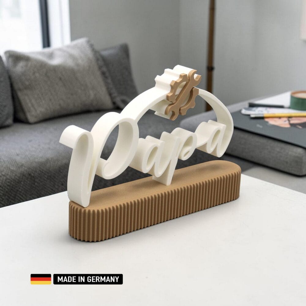 papa dekoschild mit werkzeug – geschenk für handwerker und heimwerker