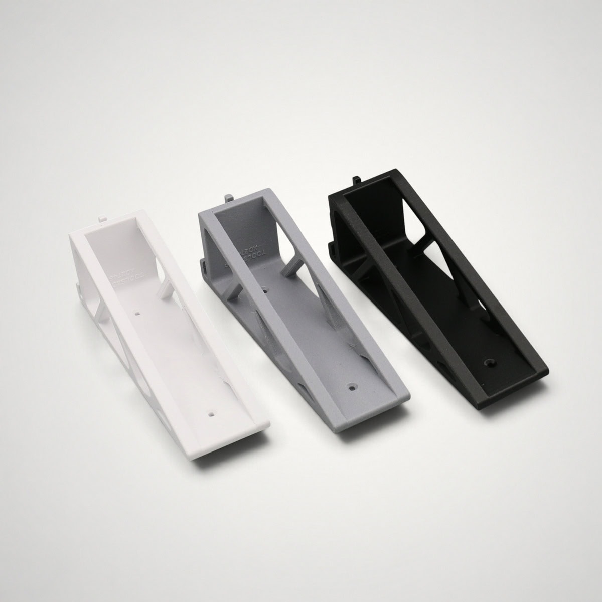 regalwinkel atlas (big size) für ikea skÅdis lochwand – extra stark, 2er set
